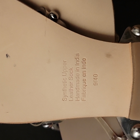 Jeffery Campbell Calath Studded Sandal Size 9/40 NWOT - Picture 6 of 6